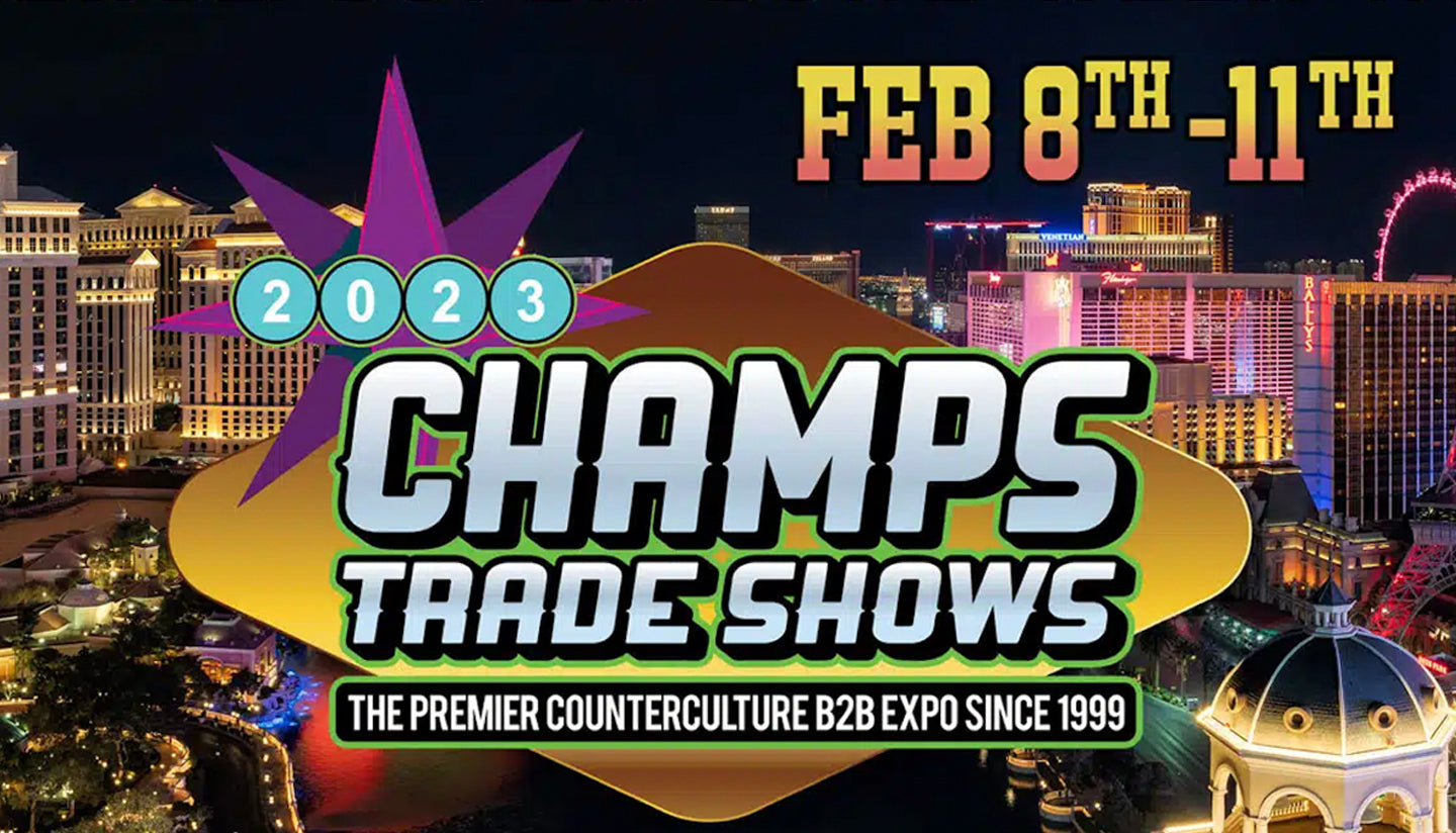Find us @ Champs Trade Show in Las Vegas Feb.8th- 11th! 🍂🍃🍯💨