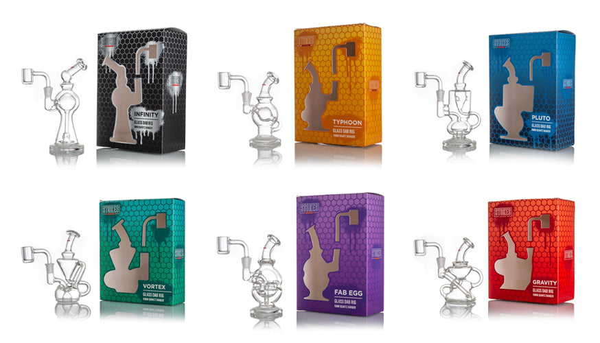Stokes Glass Mini Dab Rigs