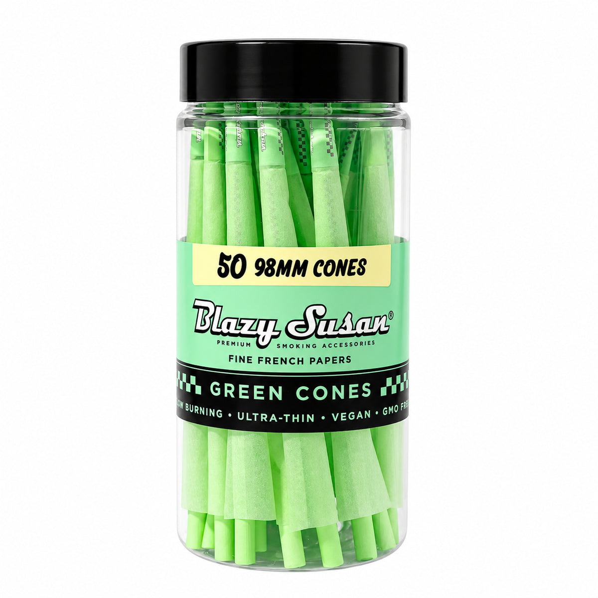 Blazy Susan Green 98mm 50ct Jar