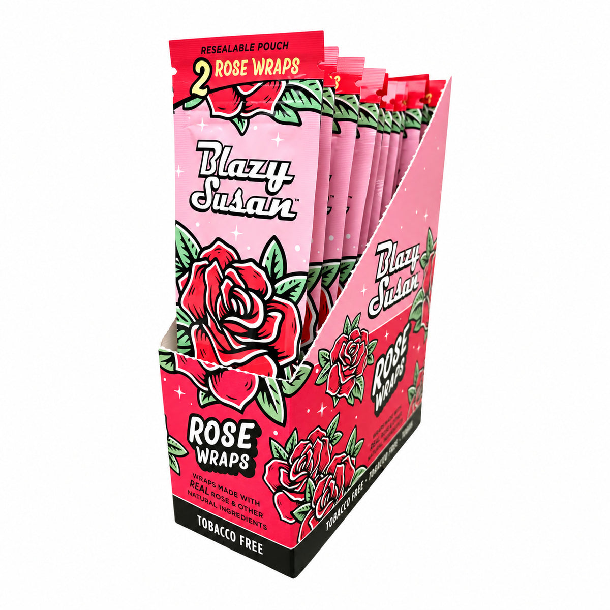 Blazy Susan Rose Wraps 2ct | 25Pk/Dis / 50Dis