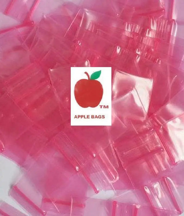 Apple 1515 Colored Plastic Ziplock Baggies (1,000 Bags)