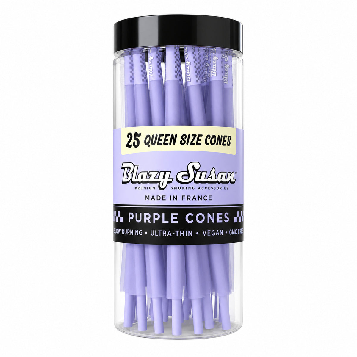 Blazy Susan Queen Size Cones 25ct Jar | 36Jars / Case