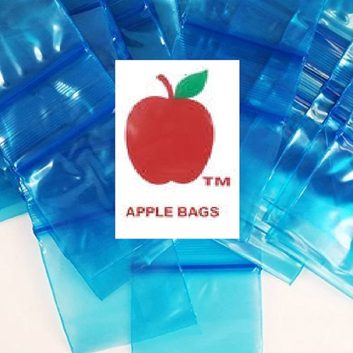 Apple 1515 Colored Plastic Ziplock Baggies (1,000 Bags)