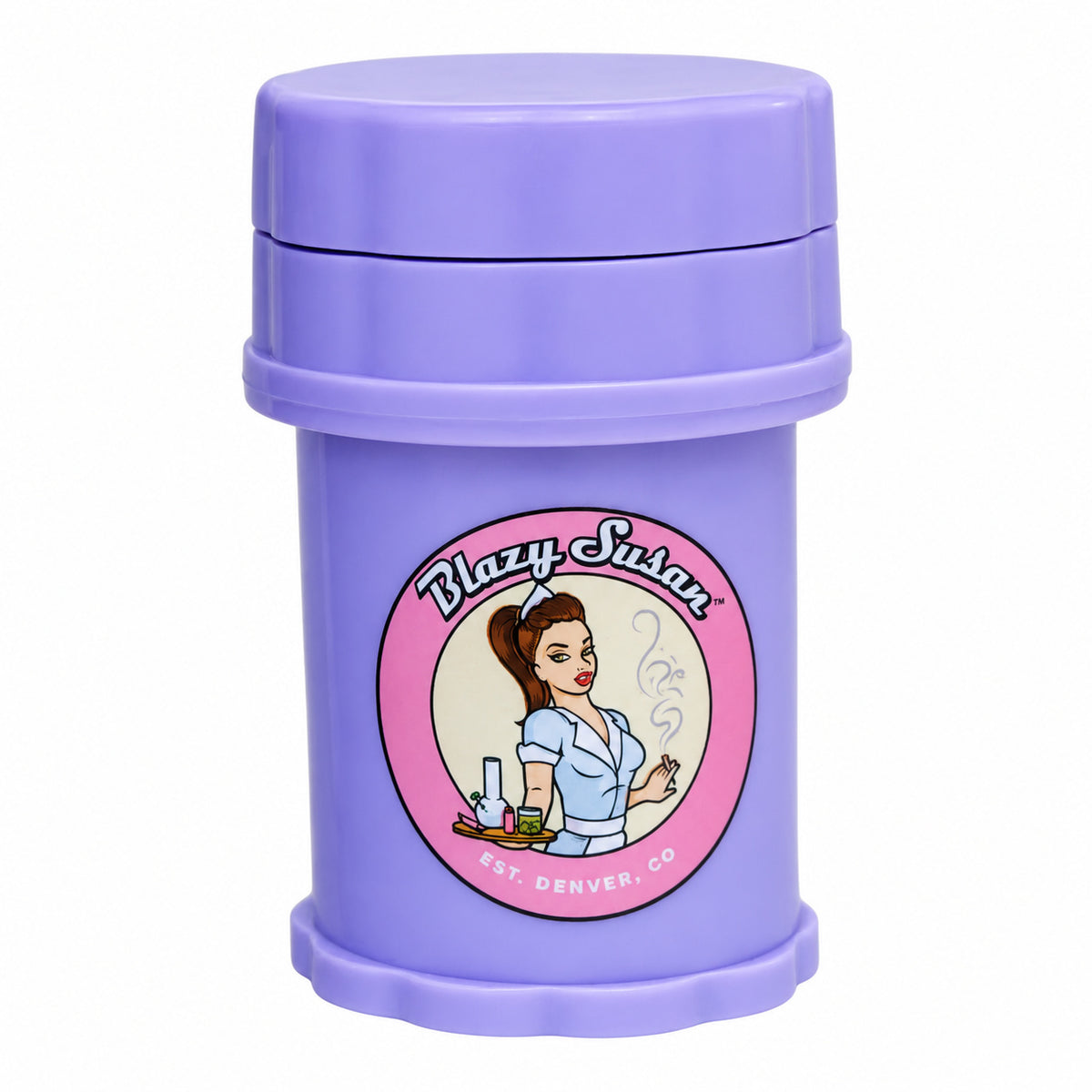 Blazy Susan 12 Mini 4-piece Herb Saver Grinders
