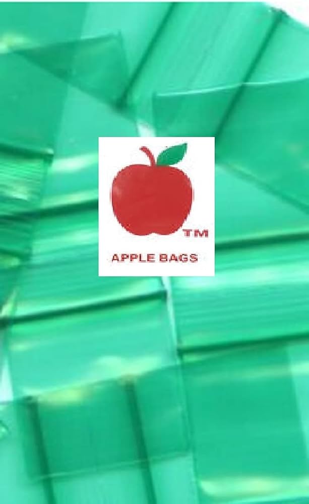 Apple 1515 Colored Plastic Ziplock Baggies (1,000 Bags)