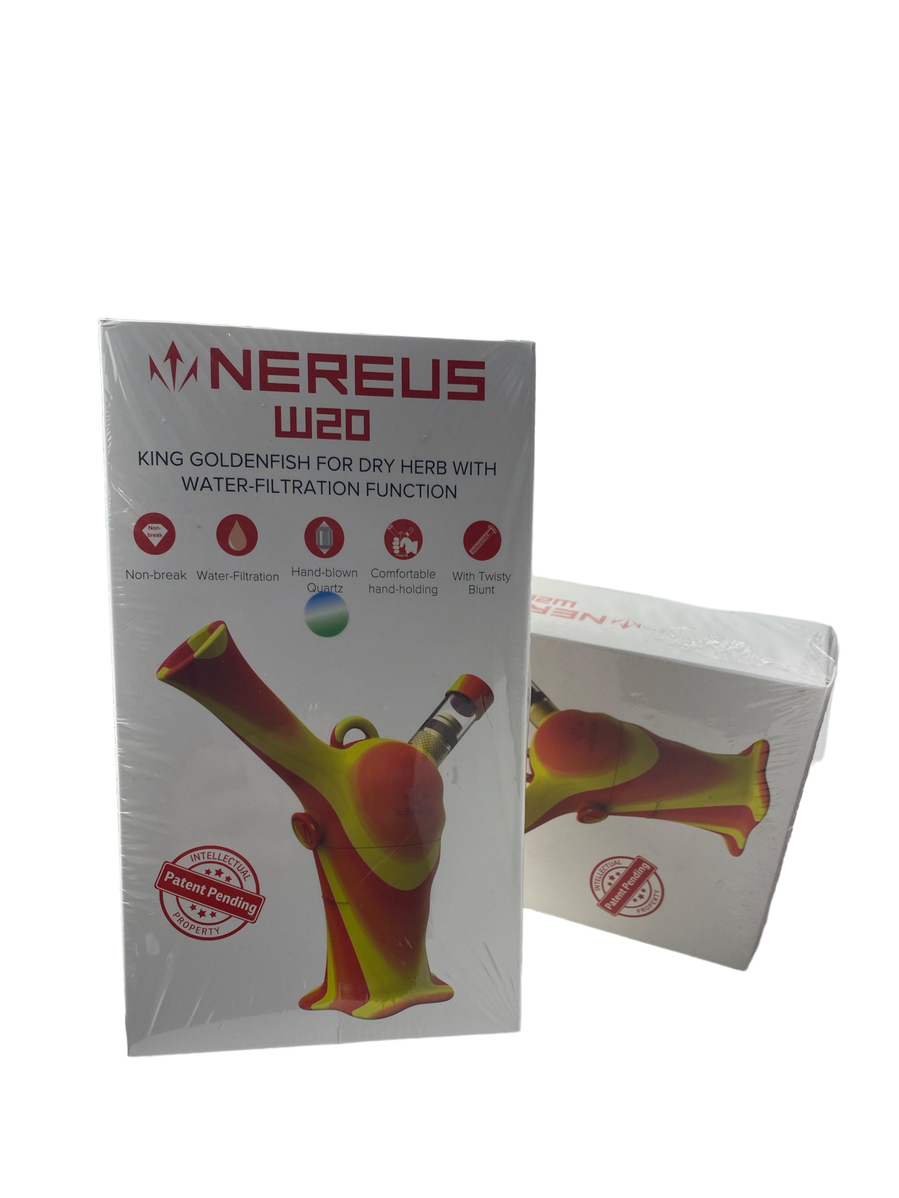 Nereus W20 King Goldenfish for Dry Herb w/ Water-Filtration Function