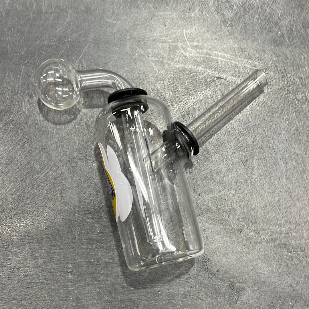 Decal Clear 3 Pc Oil Burner Water Pipe