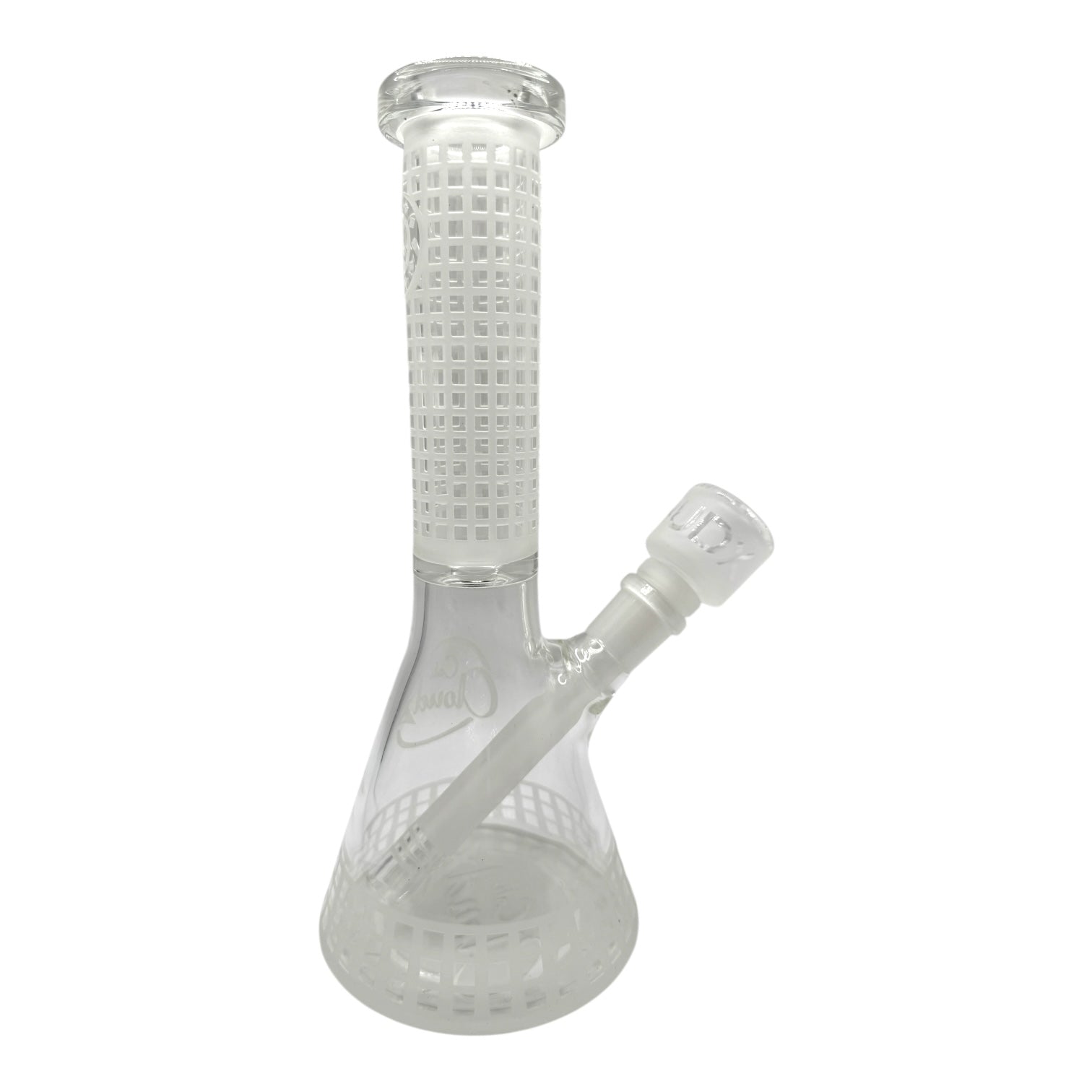 10" Cali Cloud Frosted Glass Beaker Water Pipe "WP-358"