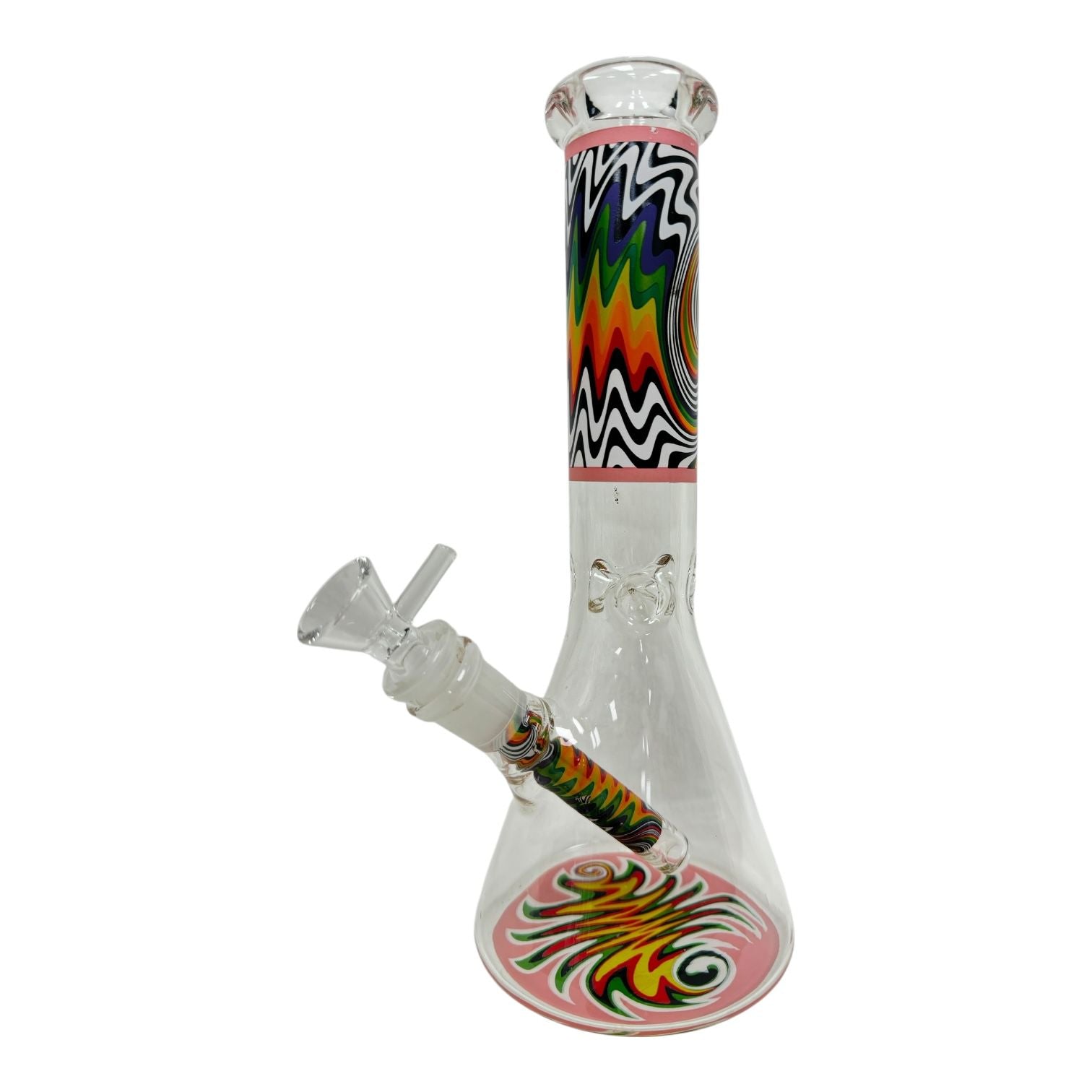 10" Printed WigWag Beaker