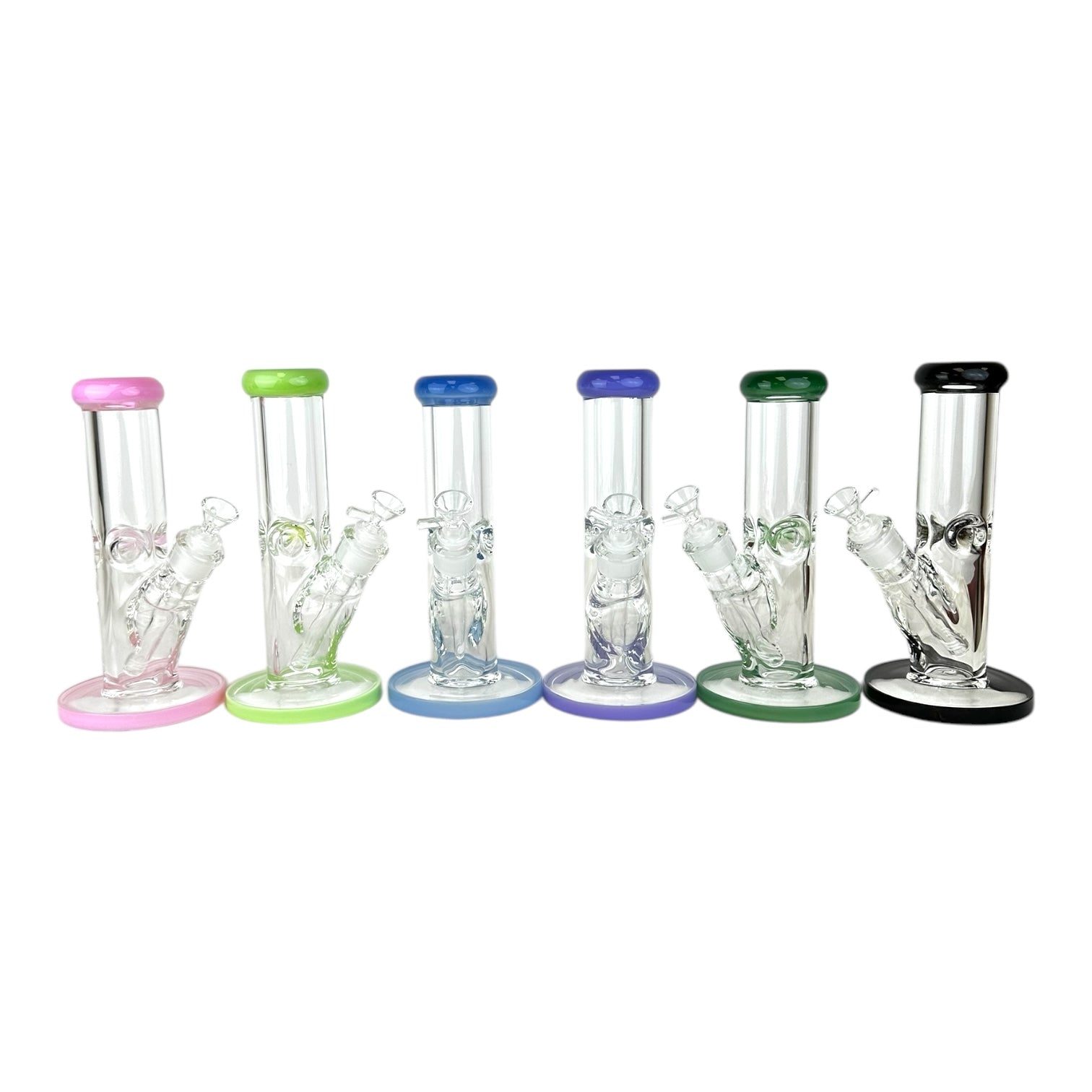 10" Tall Glass Water Pipe – Durable