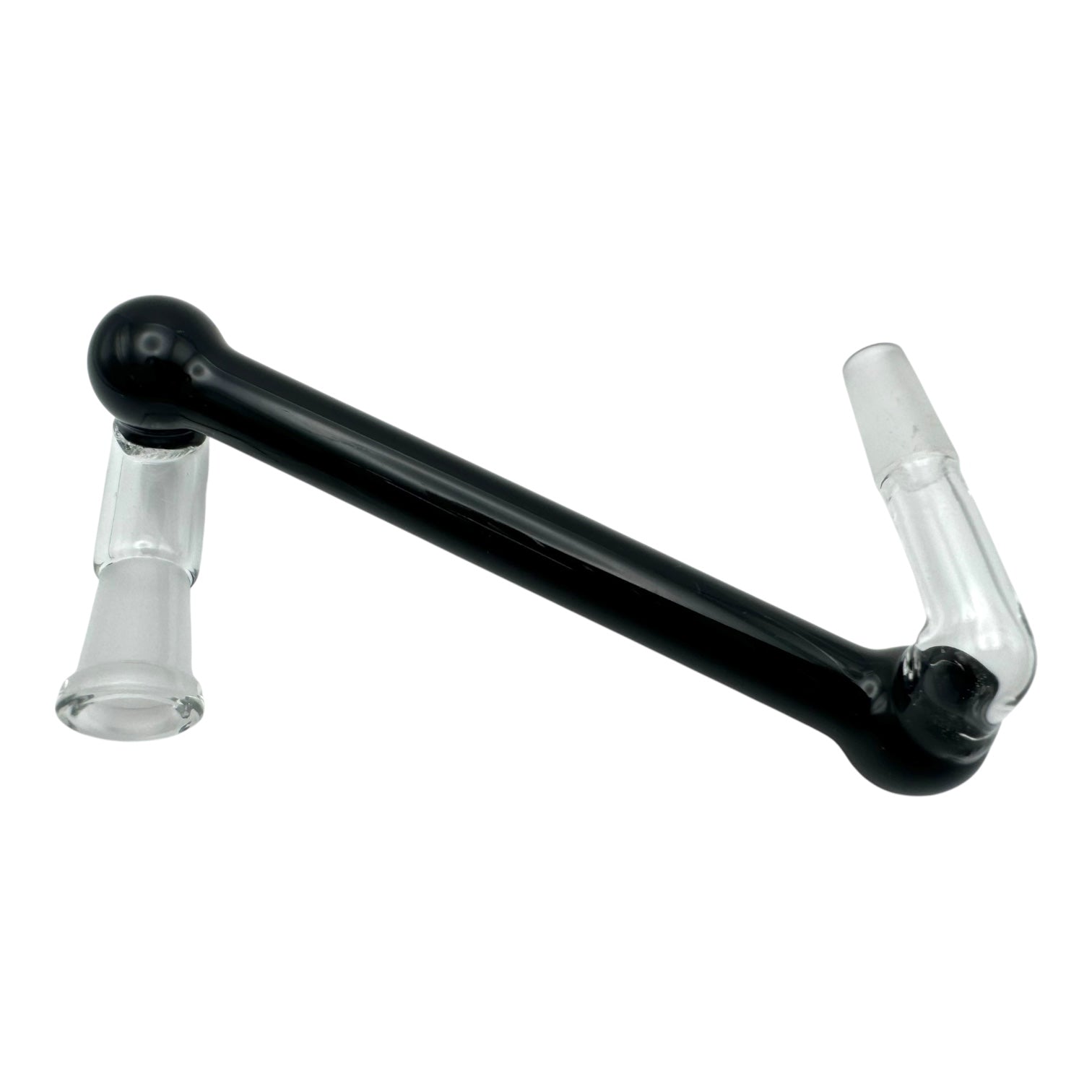 10mm Female to 10mm Male Black Glass Dropdown "12-1673"