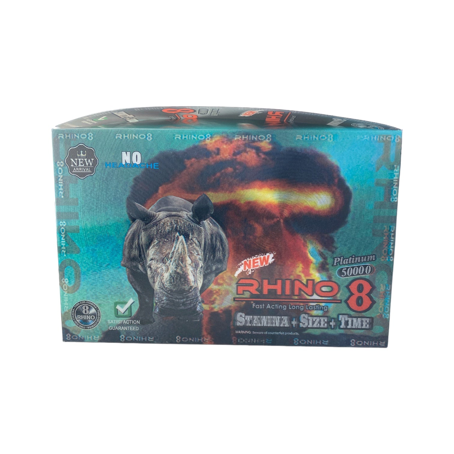Rhino 8 Platinum 50K | 24 Pack