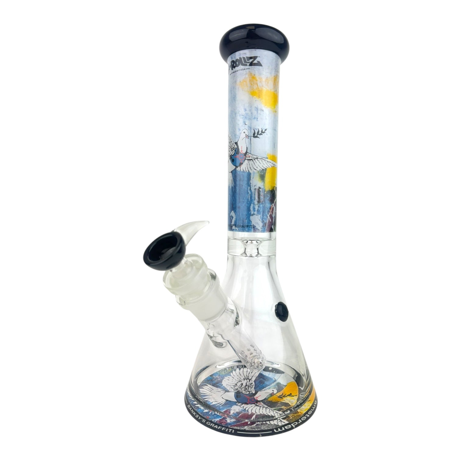 G-Rollz 15" Thick Beaker Glass Water Pipe