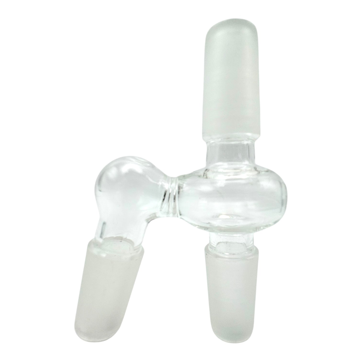 14mm Male to 14mm Male 45 Degree Glass Adapter "12-796"