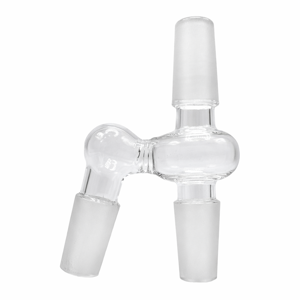 14mm Male to 14mm Male 45 Degree Glass Adapter "12-796"