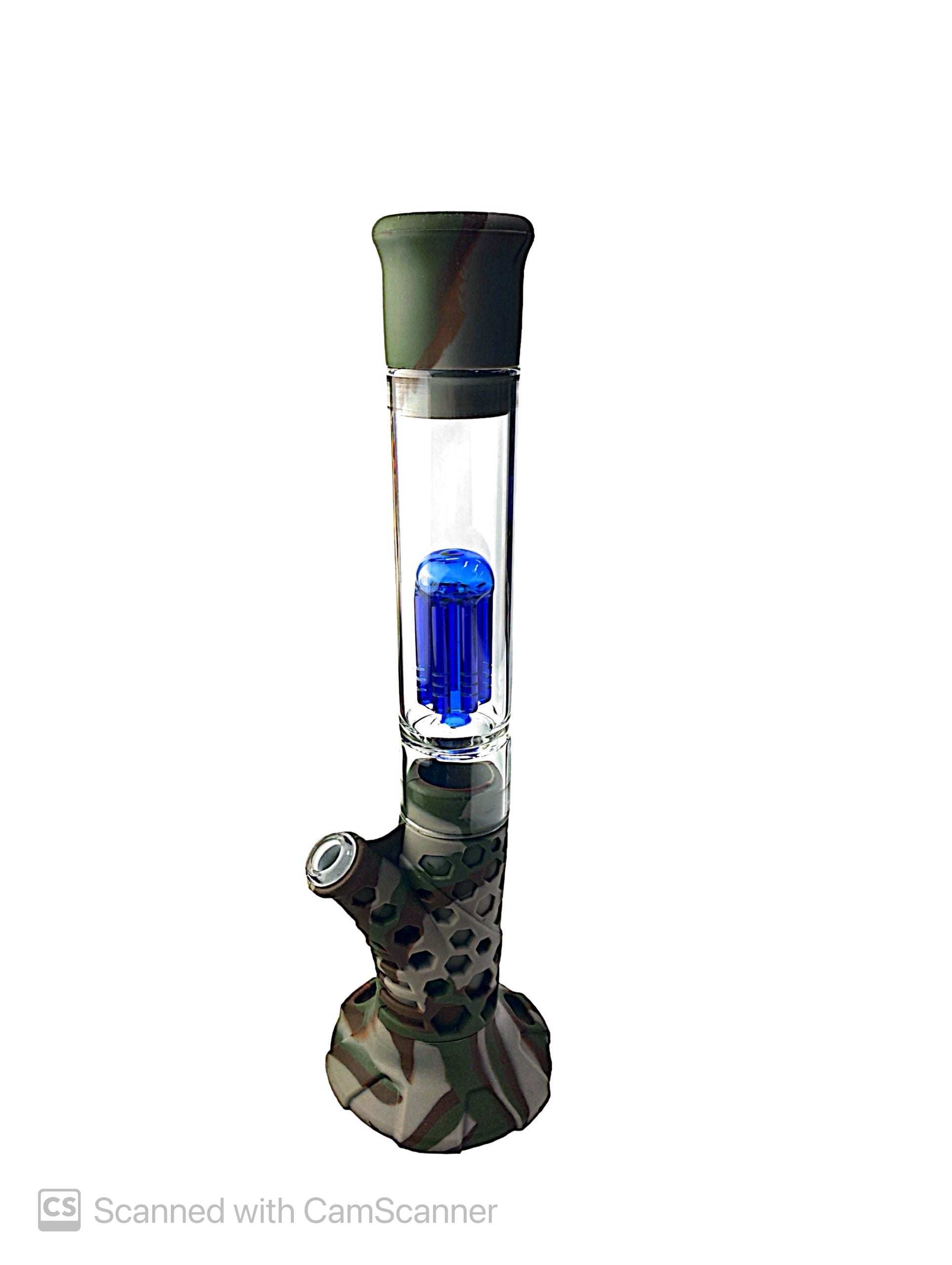 15" Tree Perc Silicone Water Pipe