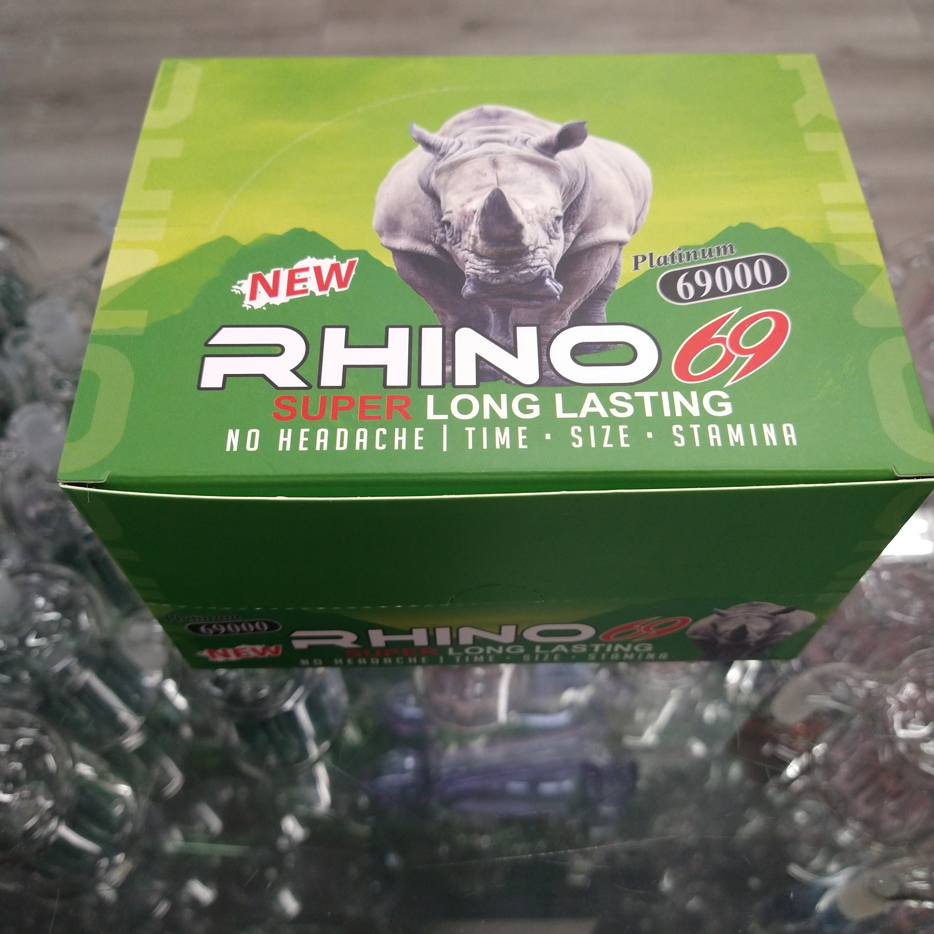 Rhino 69 Green 50ml shot I 12pcs/Dis I 6Dis/Cs I 24Dis/MC