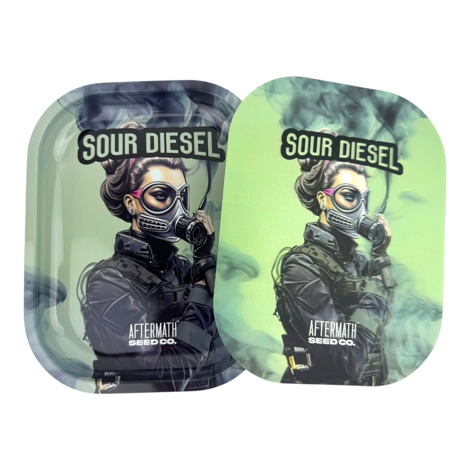 3D Small Rolling Tray With Magnetic Lid 5" x 7"