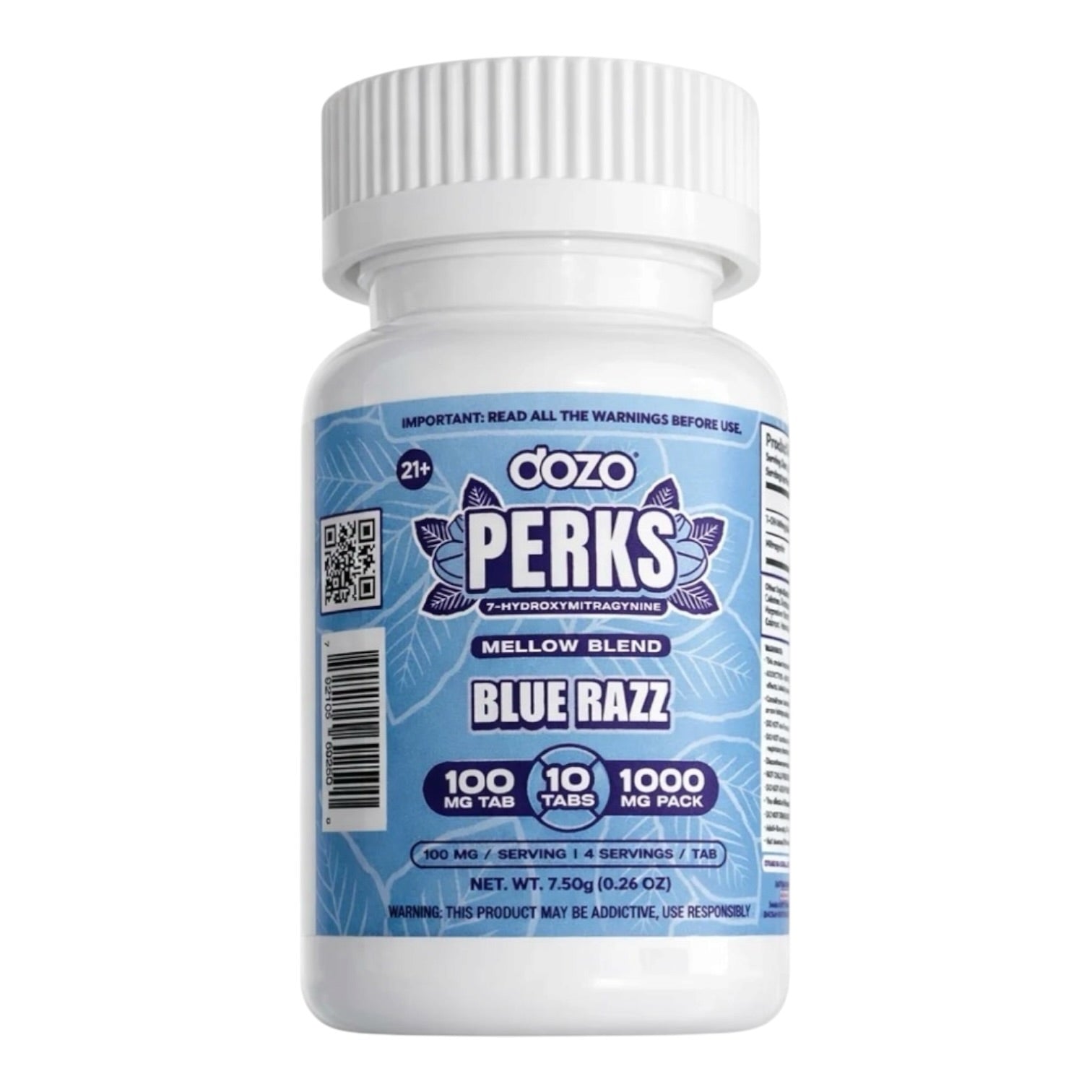 DOZO PERKS 100mg 10ct Bottle - Pack of 5