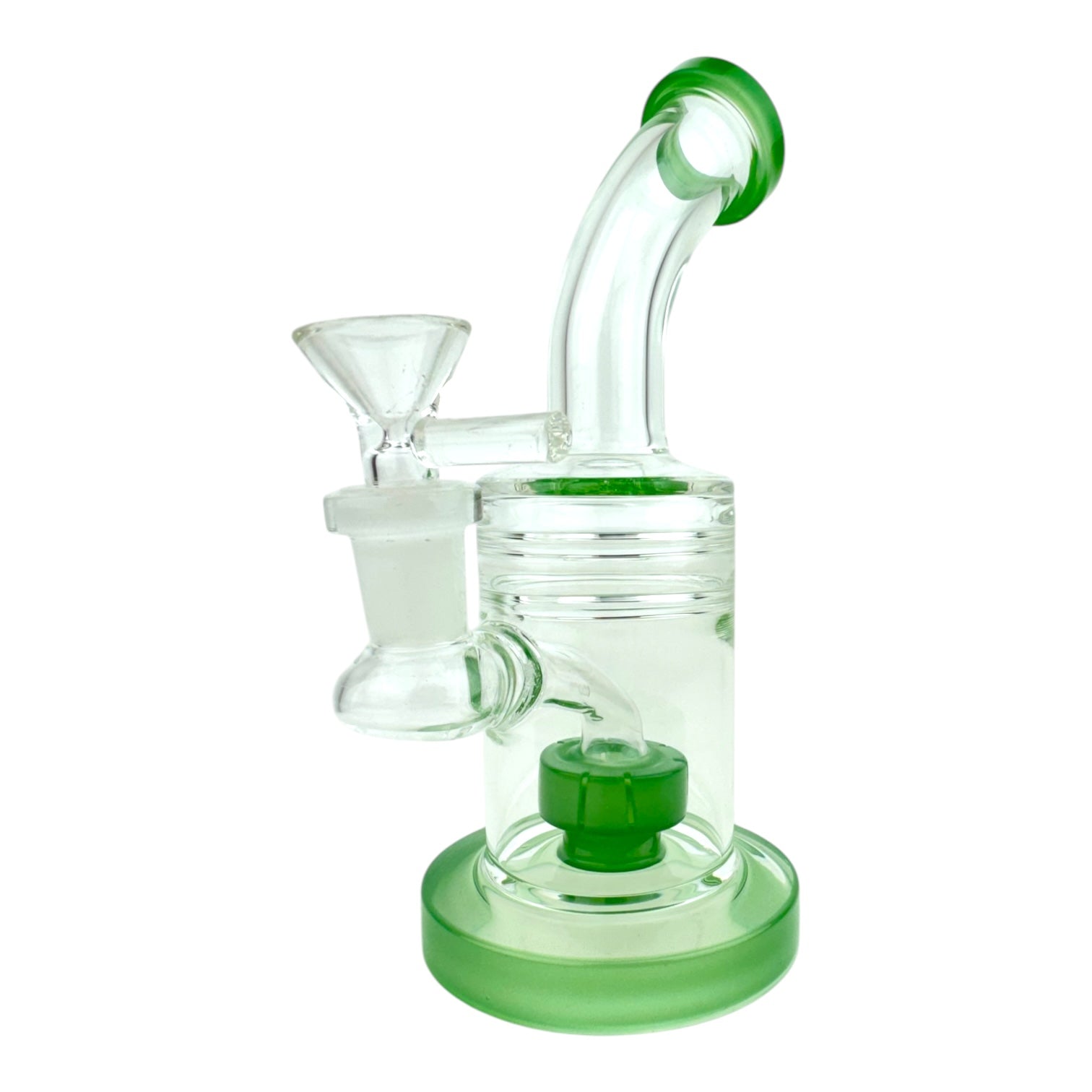 7" WP 1237 Glass Water Pipe - Assorted Colors