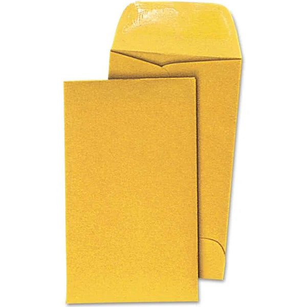 2.25”x 3.25” Plain Envelope 50 Per Pack