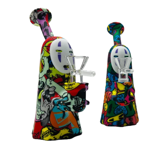 6.5" Silicone Spirit Away Water Pipe