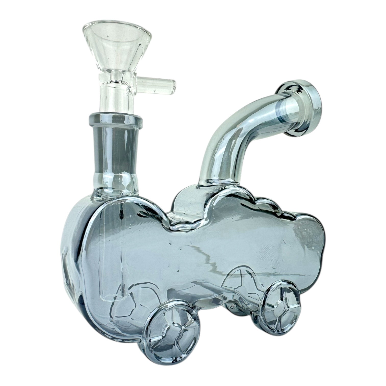 5" Cloud Car Glass Water Pipe (Assorted Colors)