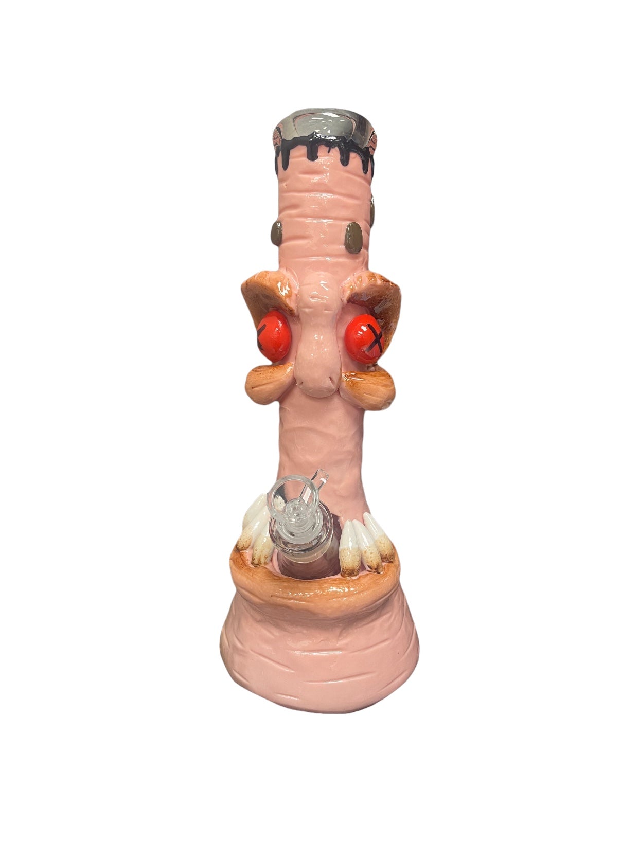 14" 3D Ugly Monster Beaker Bong Water Pipe