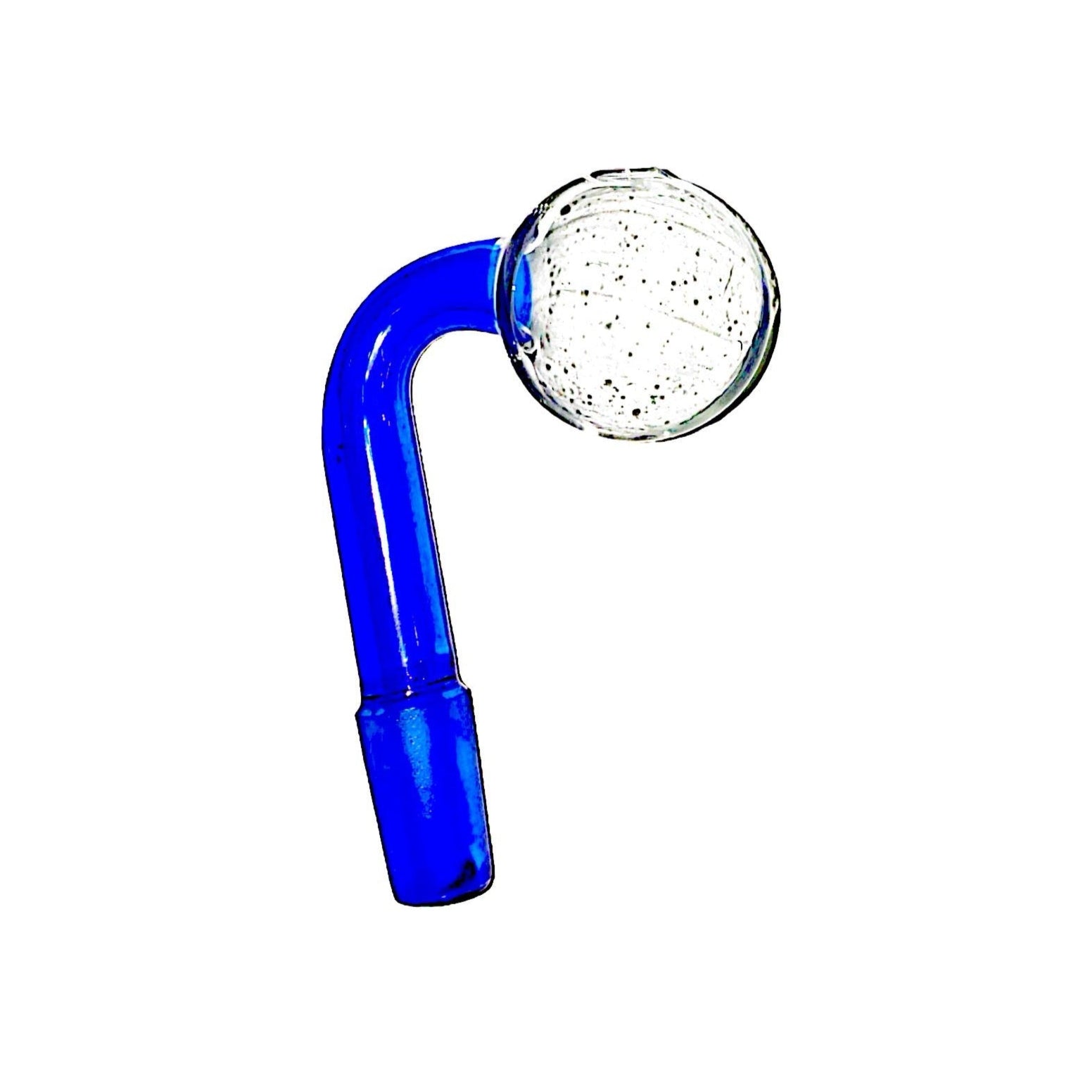 Solid Color Stem Clear Bowl 14MM GG Attachment Oil Burner (Pack Of 25)