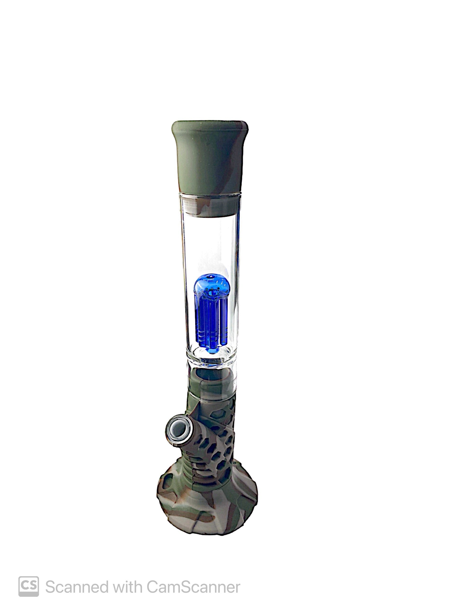 15" Tree Perc Silicone Water Pipe