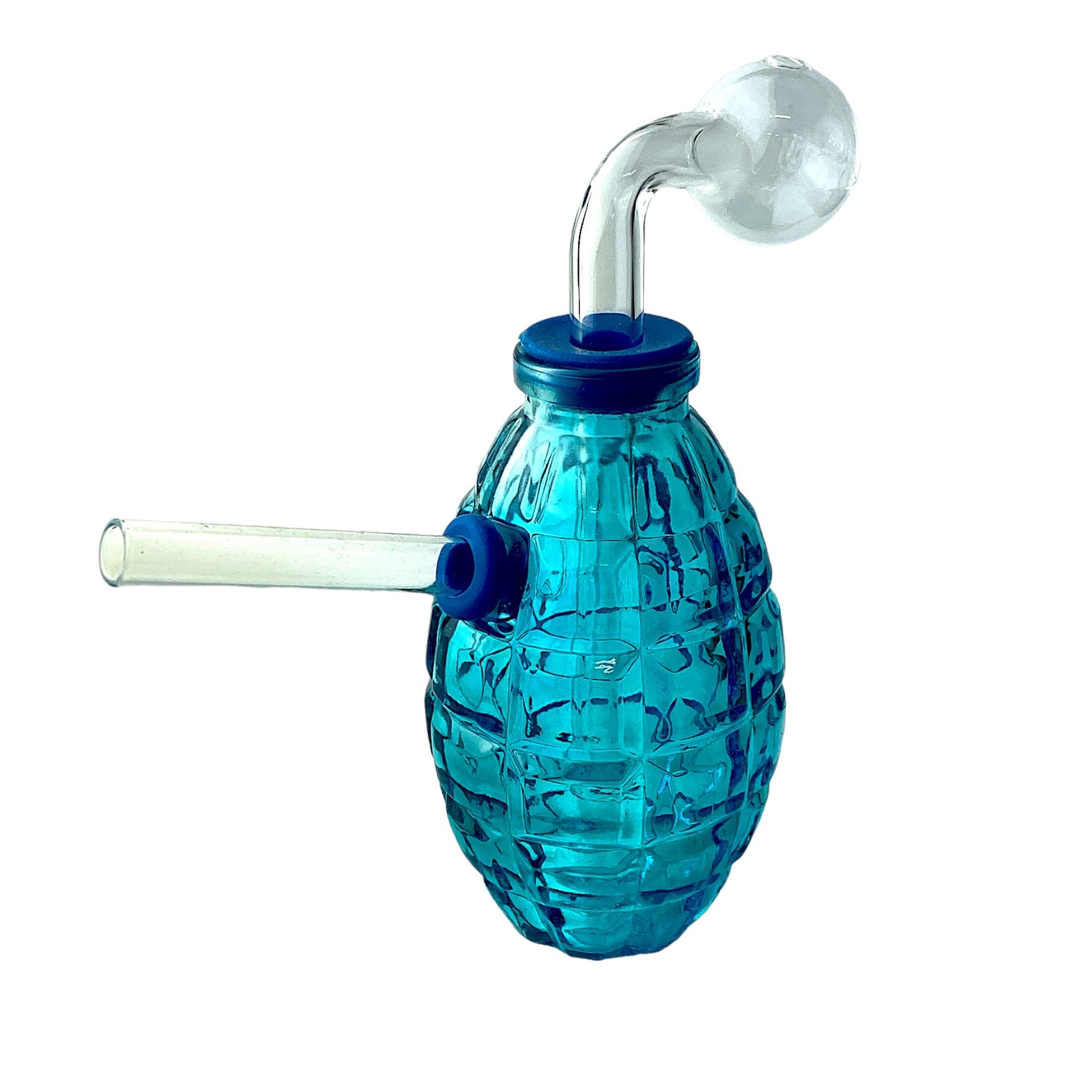 6" Grenade Oil Burner Bubbler Water Pipe