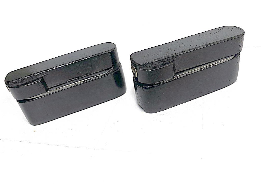 2.5" Heavy Monkey Black Wooden Hand Pipe.