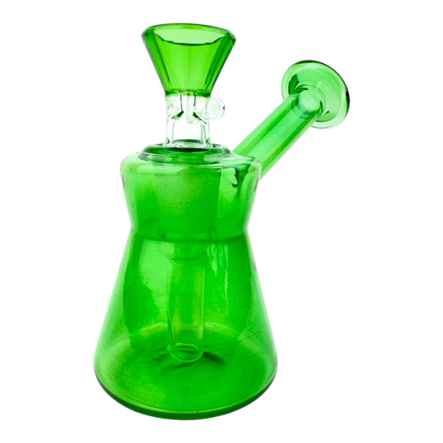 4" Mini Color Beaker Glass Water Pipe (Assorted Colors)