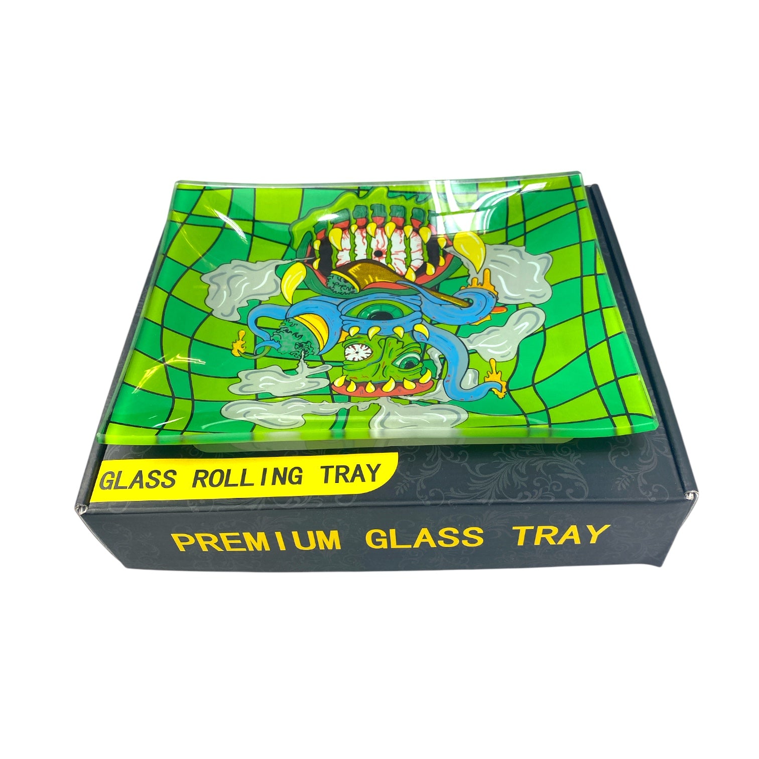 Glass Rolling Tray Premium - Assorted Designs