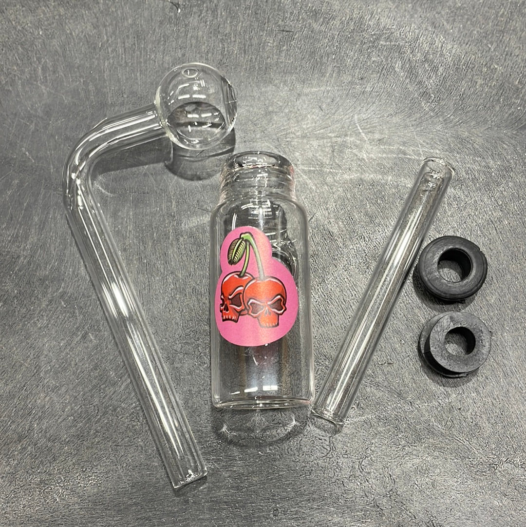 Decal Clear 3 Pc Oil Burner Water Pipe