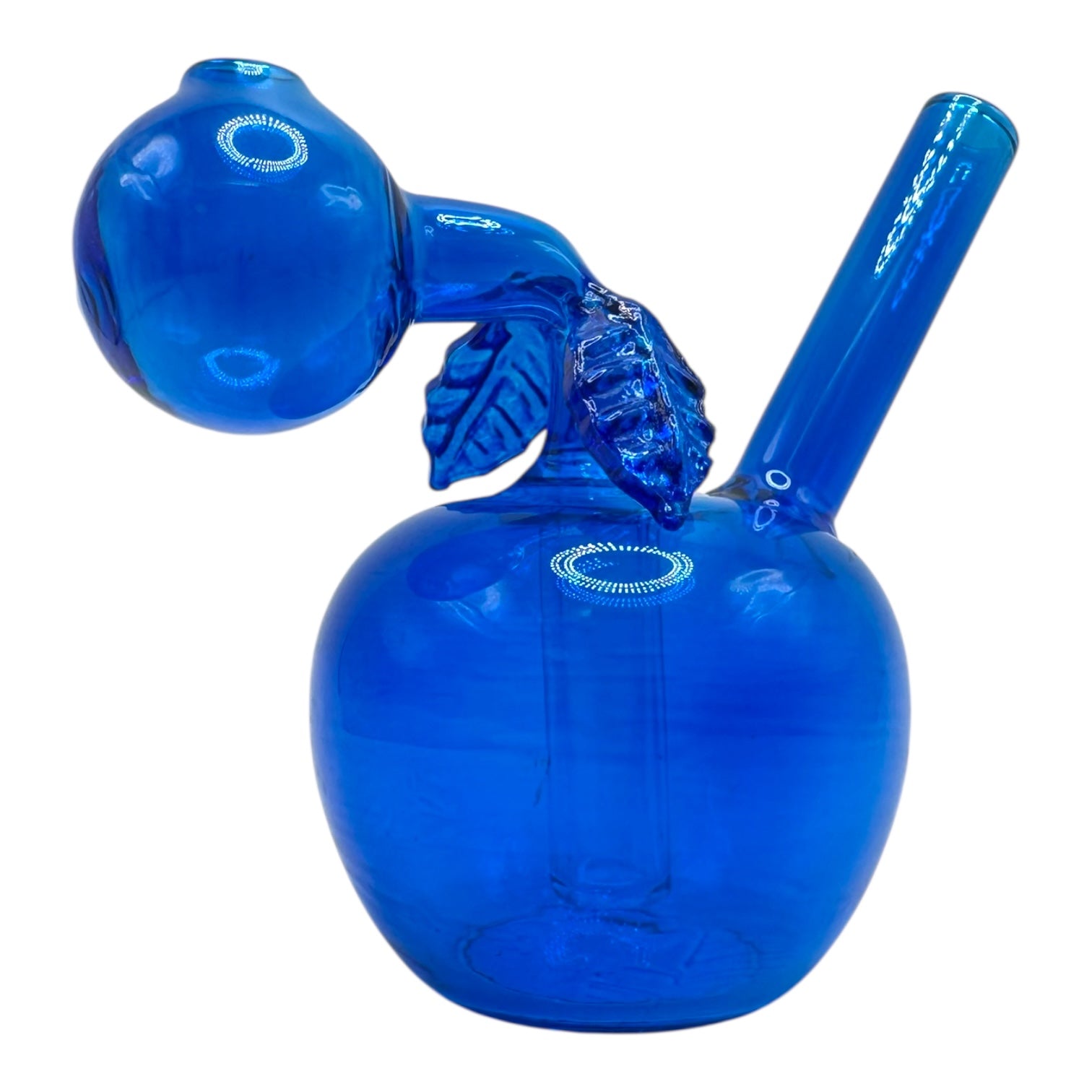 4" Apple Shape OB Water Pipe "DA-015OWP" (Assorted Colors)