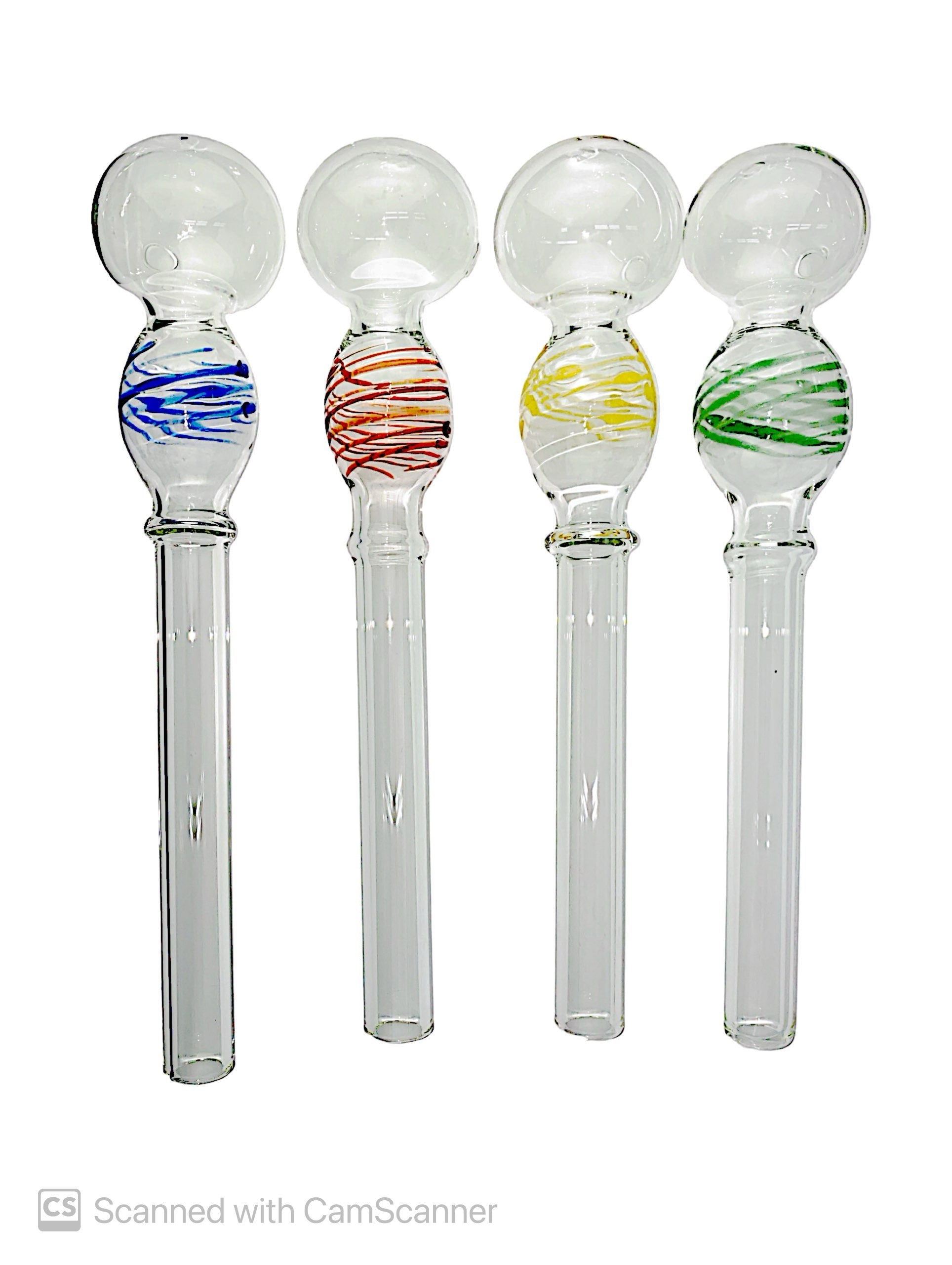 Spiral Jumbo Dual Bubbles Oil Burner Mixed