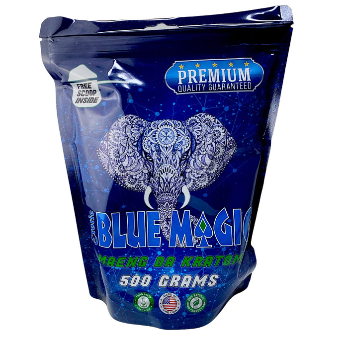 Exotic Blue Magic Kratom Powder (500 Grams)