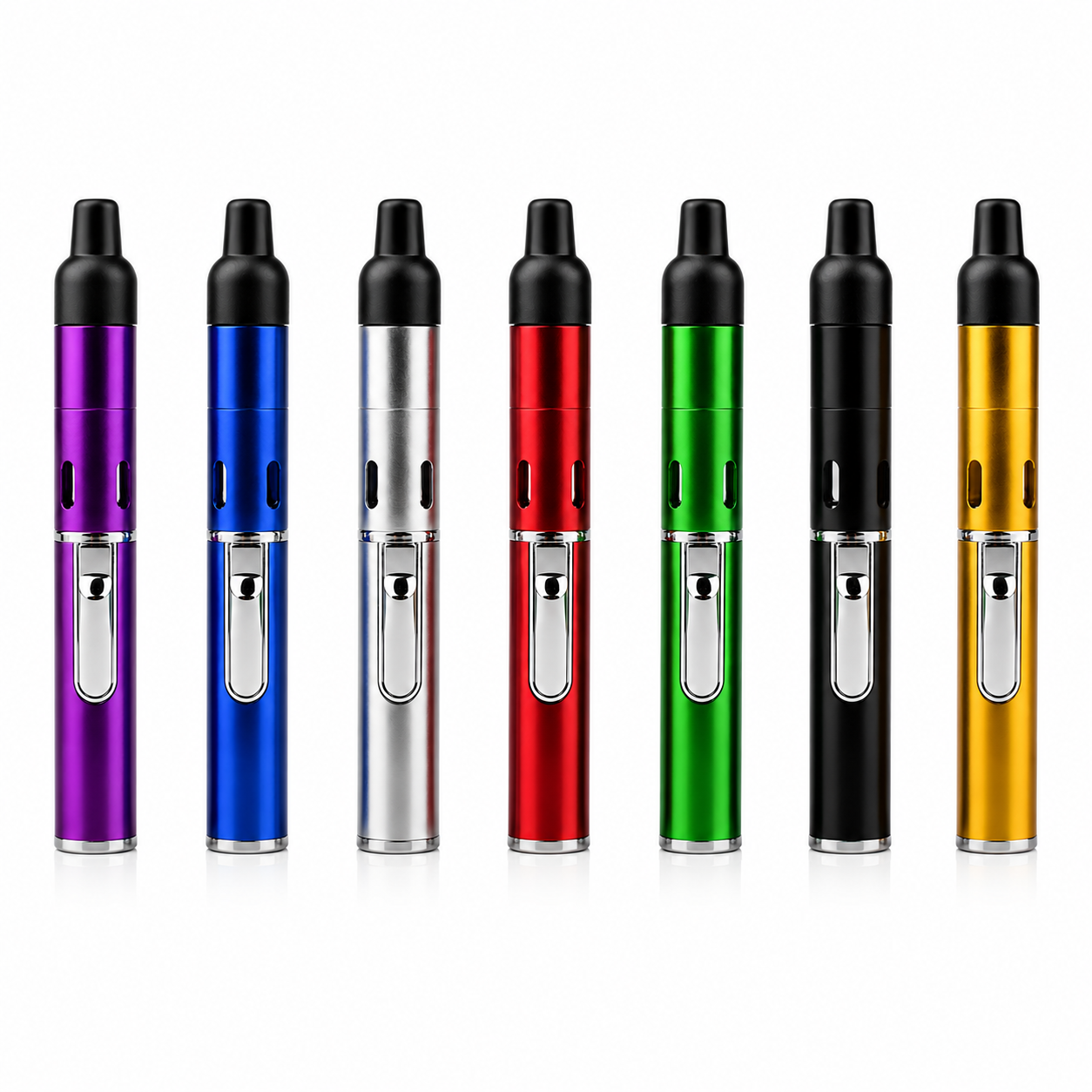 5" Click-a-Toke Metal Lighter Pipe