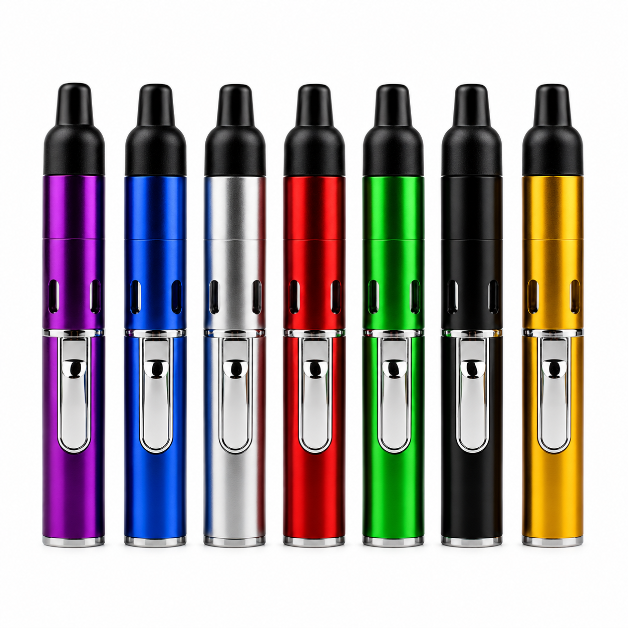 5" Click-a-Toke Metal Lighter Pipe