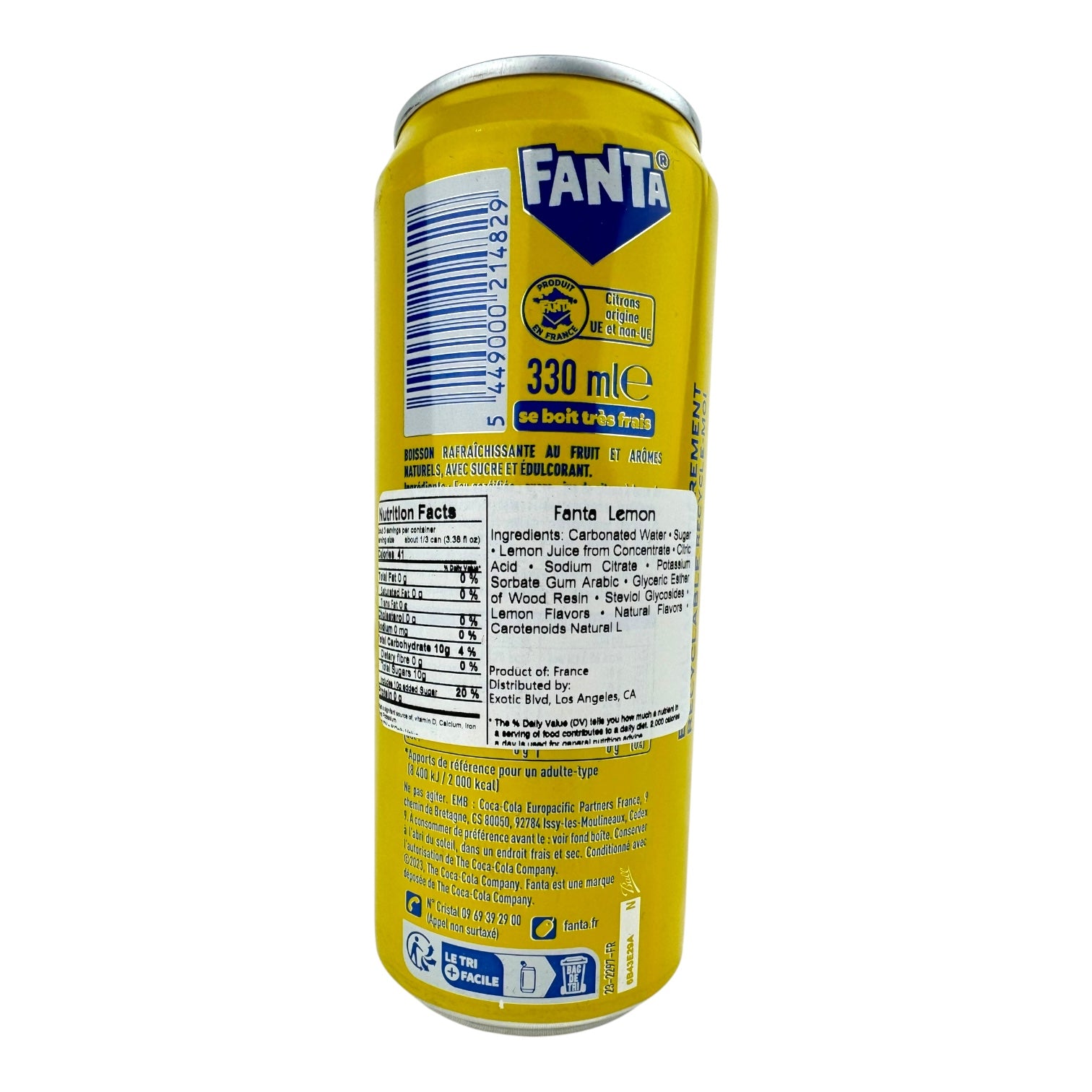 Exotic Fanta Soda Can 330mL