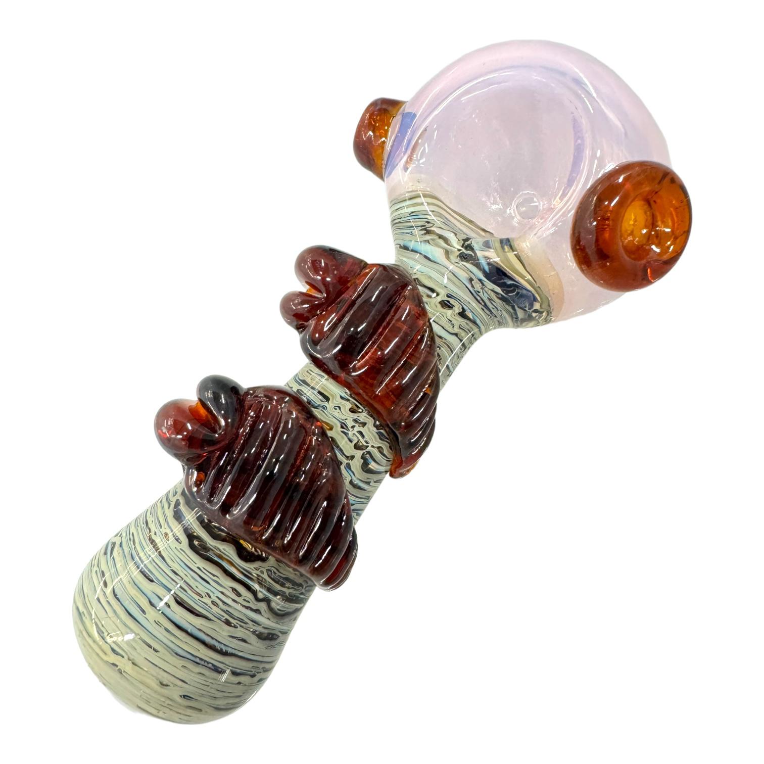 5" Leaf Glass Hand Pipe (Assorted)
