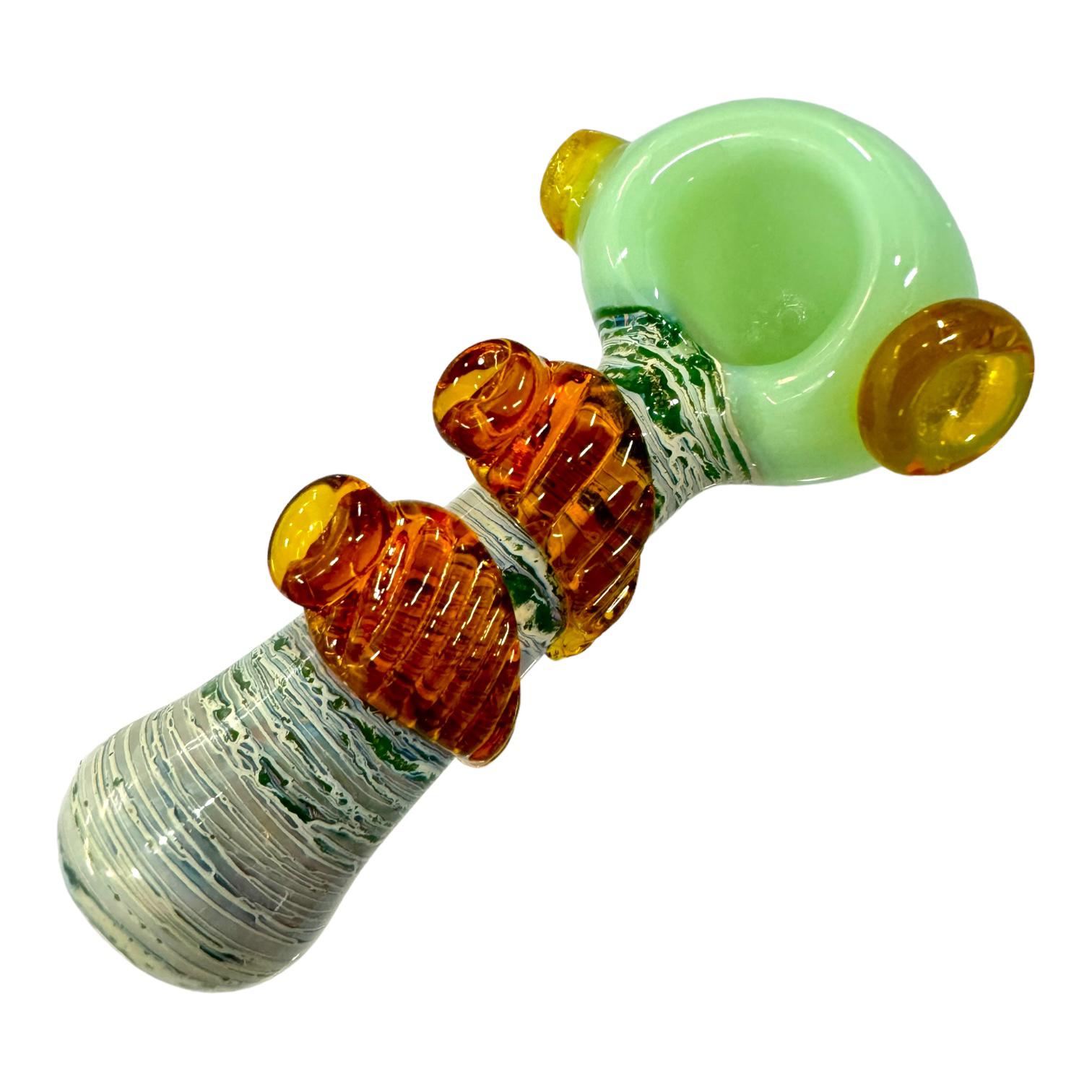 5" Leaf Glass Hand Pipe (Assorted)
