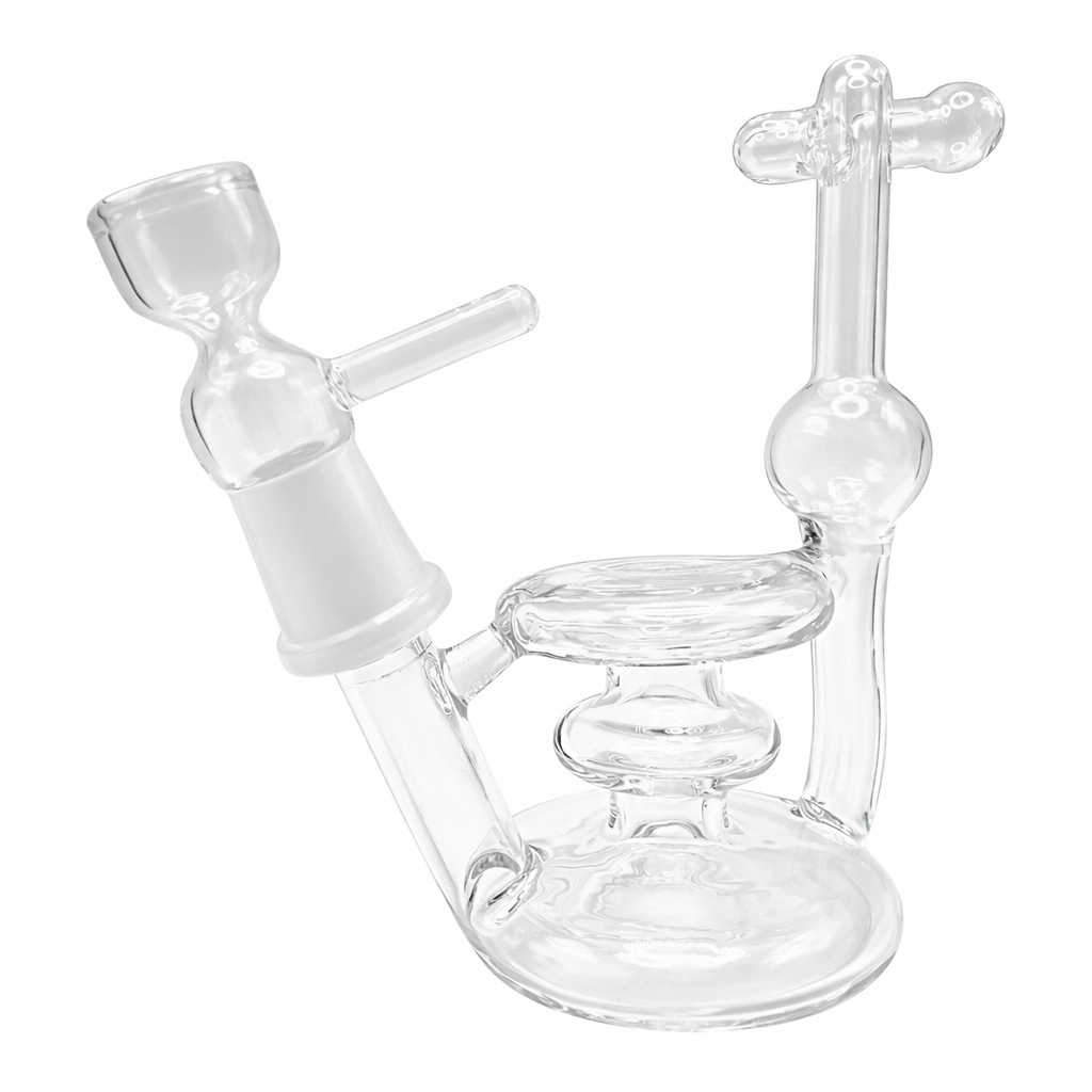 5” Mini Tornado Glass Water Pipe (14mm)