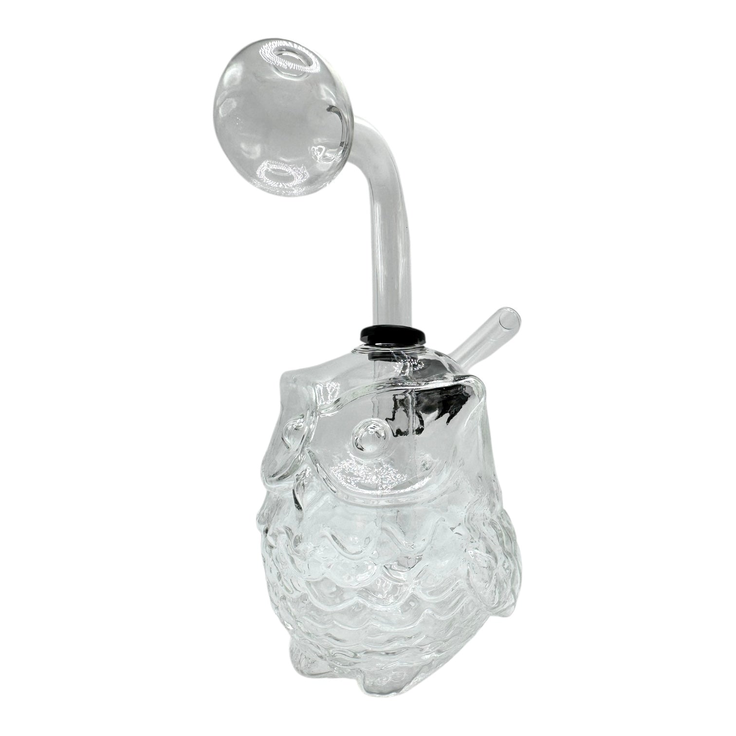 5" Owl Oil Burner Bubbler Water Pipe