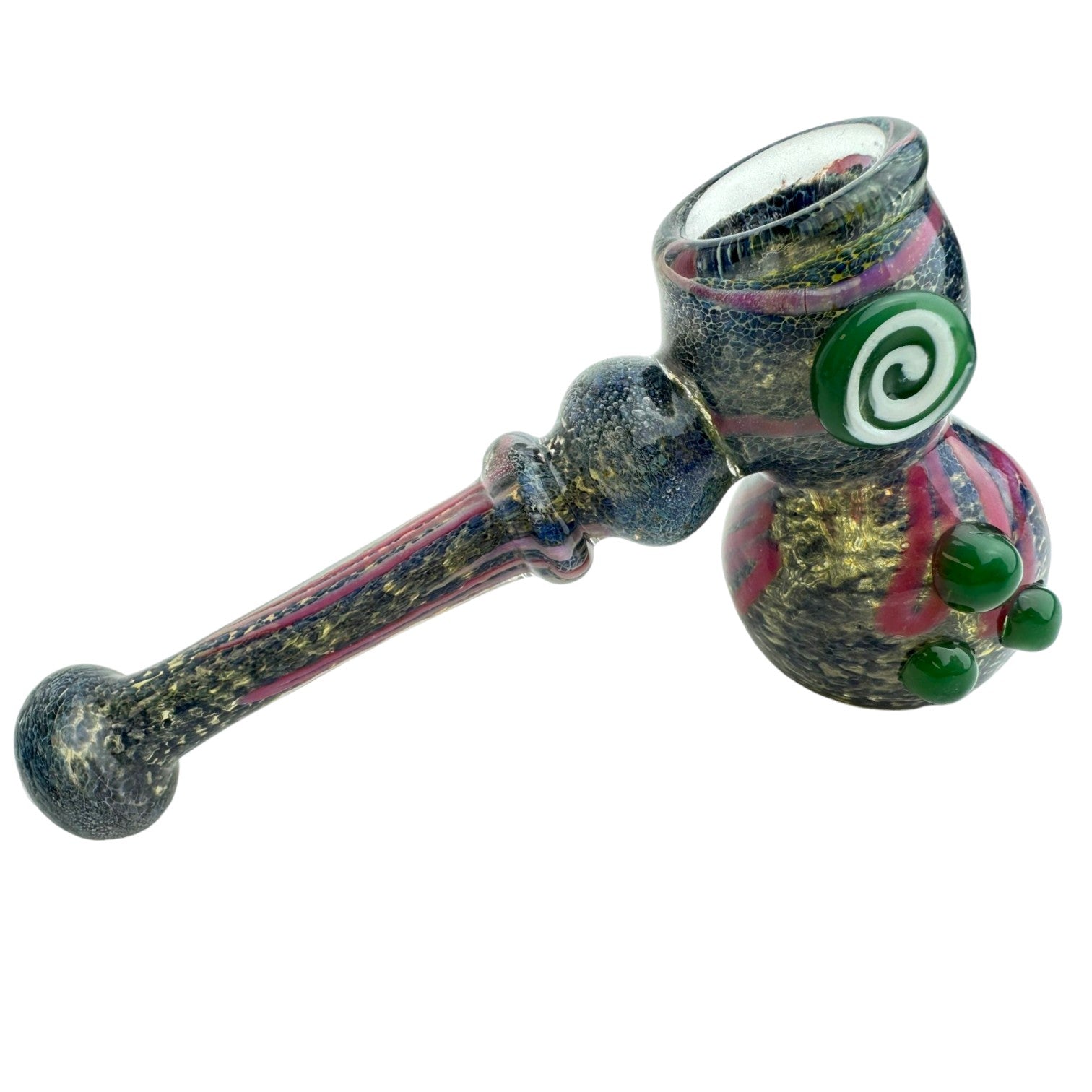 6.5" Wig Wag Hammer w/ Button Hand Pipe (Assorted Colors)