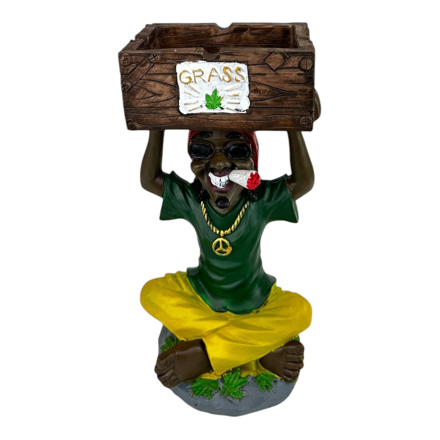 RASTA Ceramic Character Medium Ashtrays | 20pc/Case