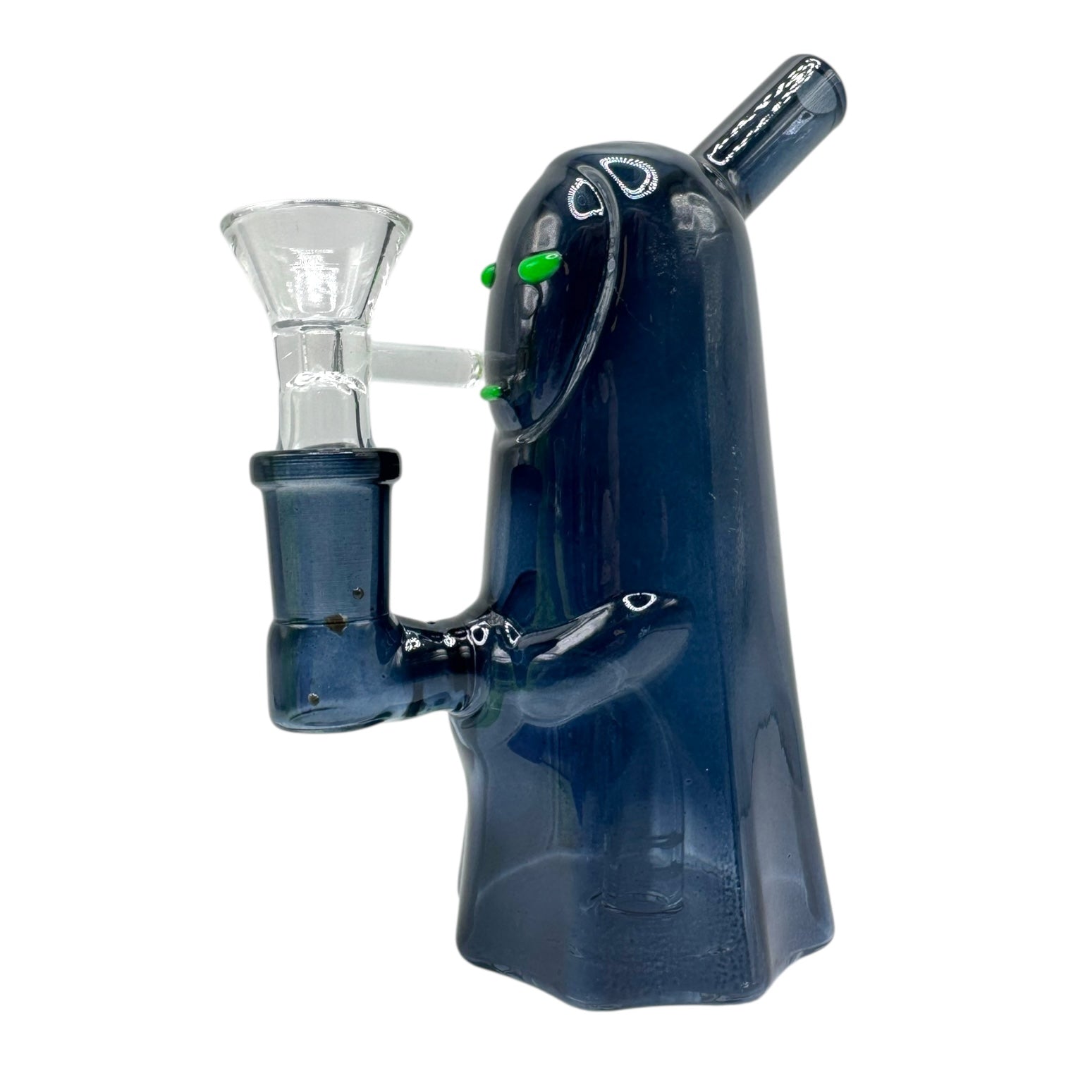 6" No Face Glass Water Pipe "DA-069BO"