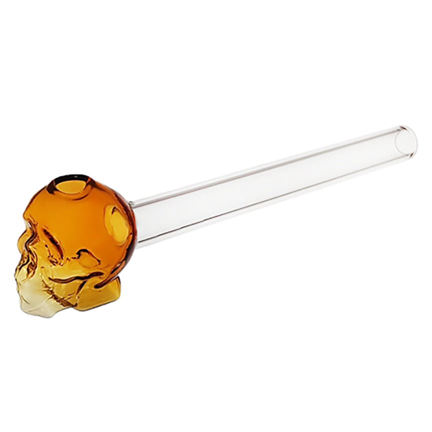 5” Skull Bowl Glass Oil Burner