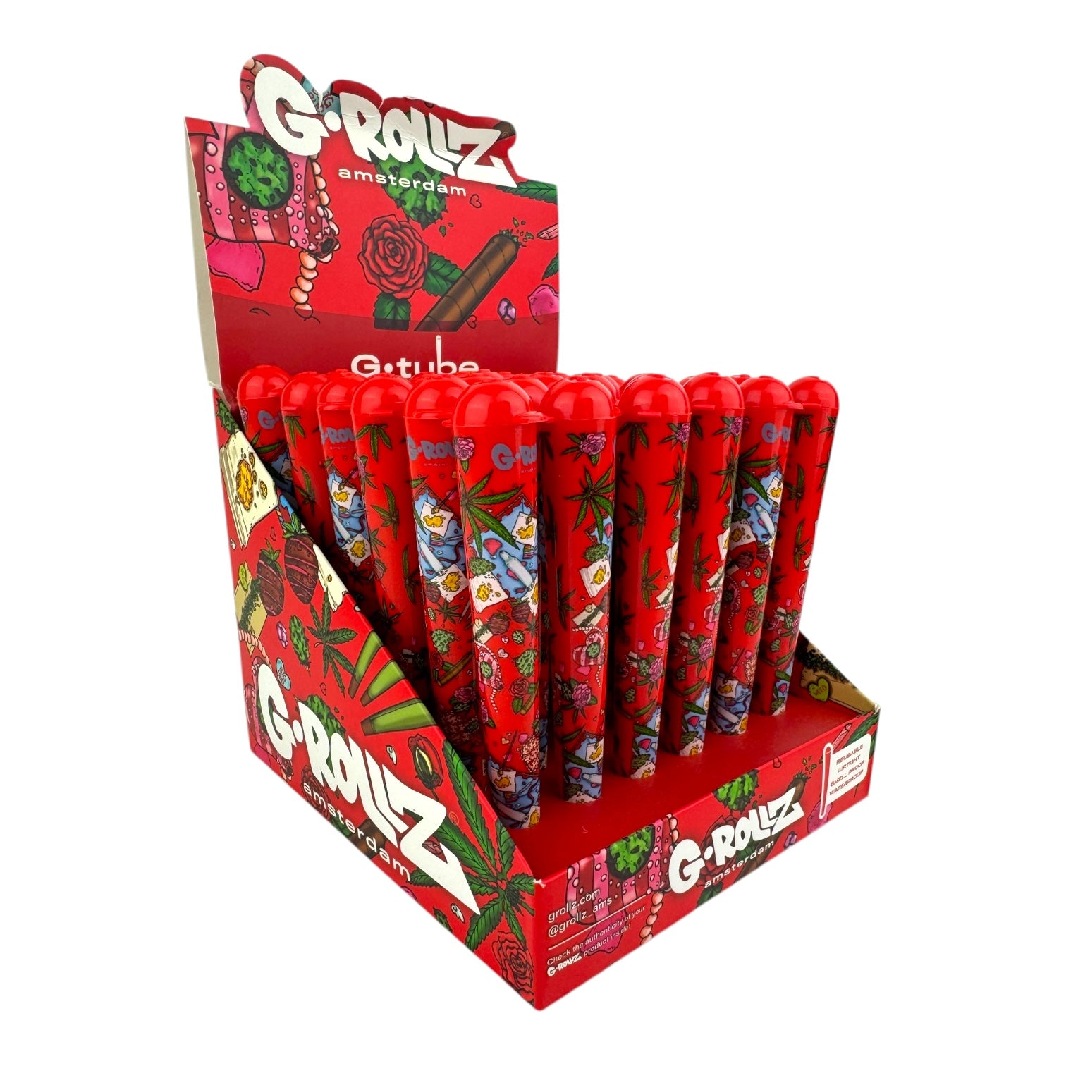 G-Rollz G-Tubes Plastic Cone Holders (36ct Display)